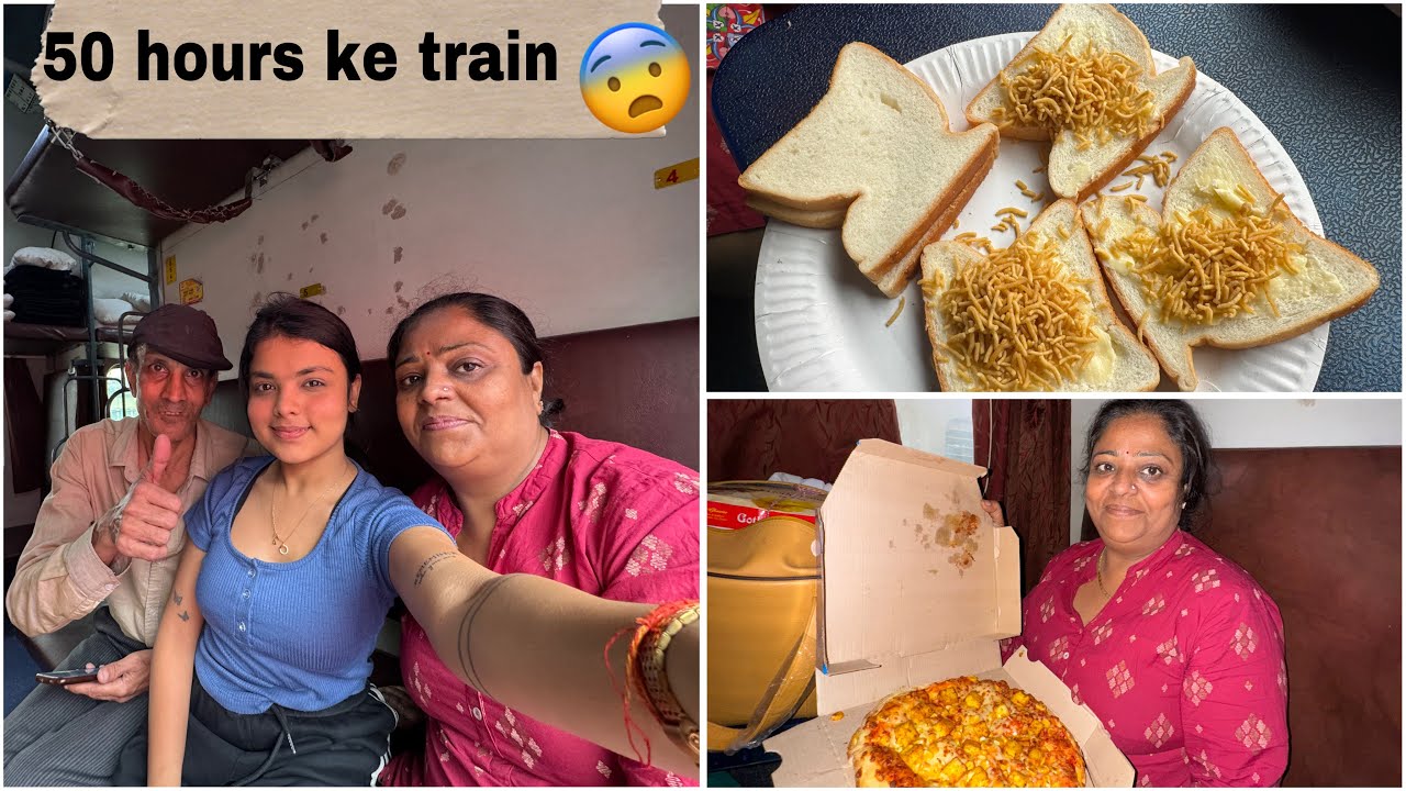 Train journey with my family 😍 || mummy ko diya train mai surprise || Jammu|| alkagarwal
