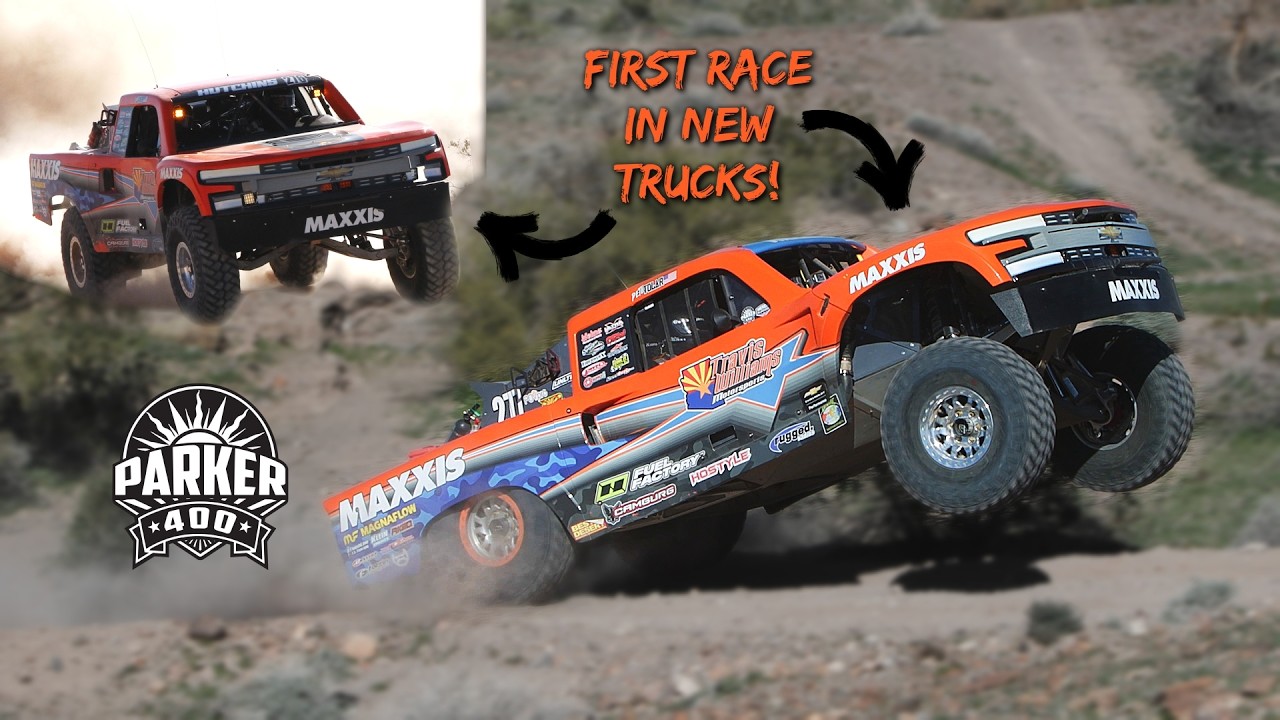 Обкатка двух новых грузовиков на гонке Parker 400! | Travis Williams Motorsports