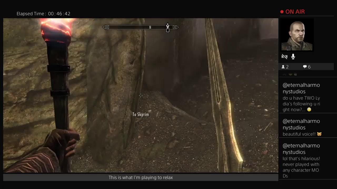 SNODOGZ1959's Live PS4 Broadcast This is what I'm playing right now SkyRim live 6