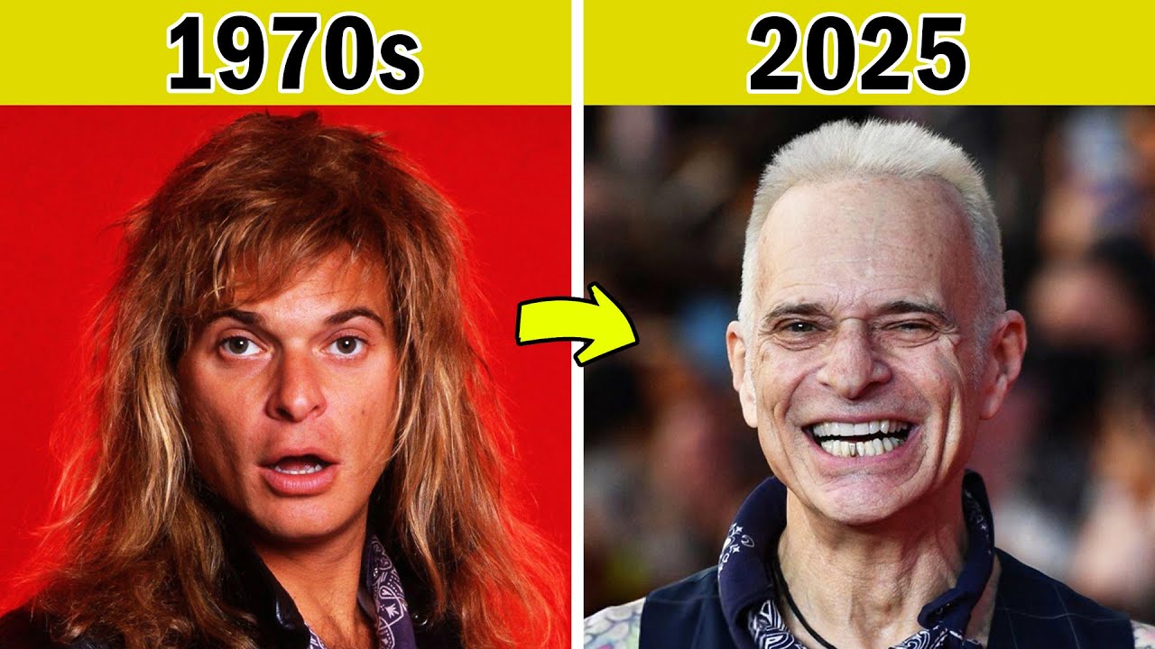 60 Famous Male Rock Stars of 1970s to 1990s Then and Now!