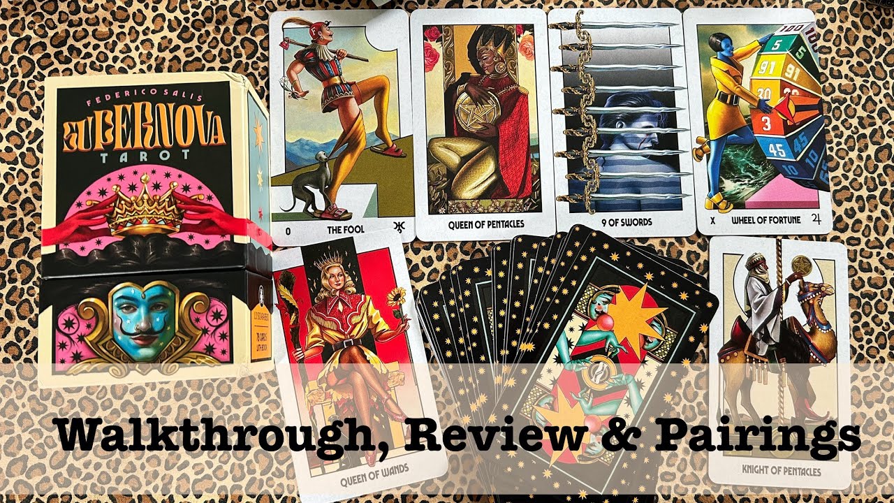 Supernova Tarot | We love a fashion moment! | Walkthrough, Review, & Pairings