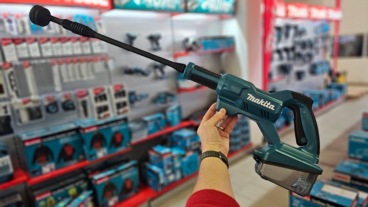 Čistota kdekoli bez kabelu! 💧 Makita DHW180