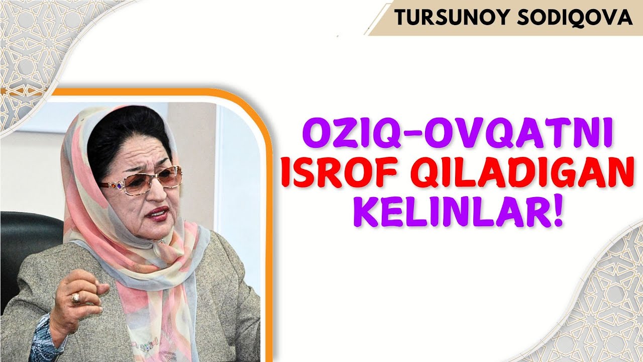GO'SHTSIZ OVQAT QILA OLADIGAN AYOL HAQIQIY ZO'R AYOLDIR... | TURSUNOY SODIQOVA
