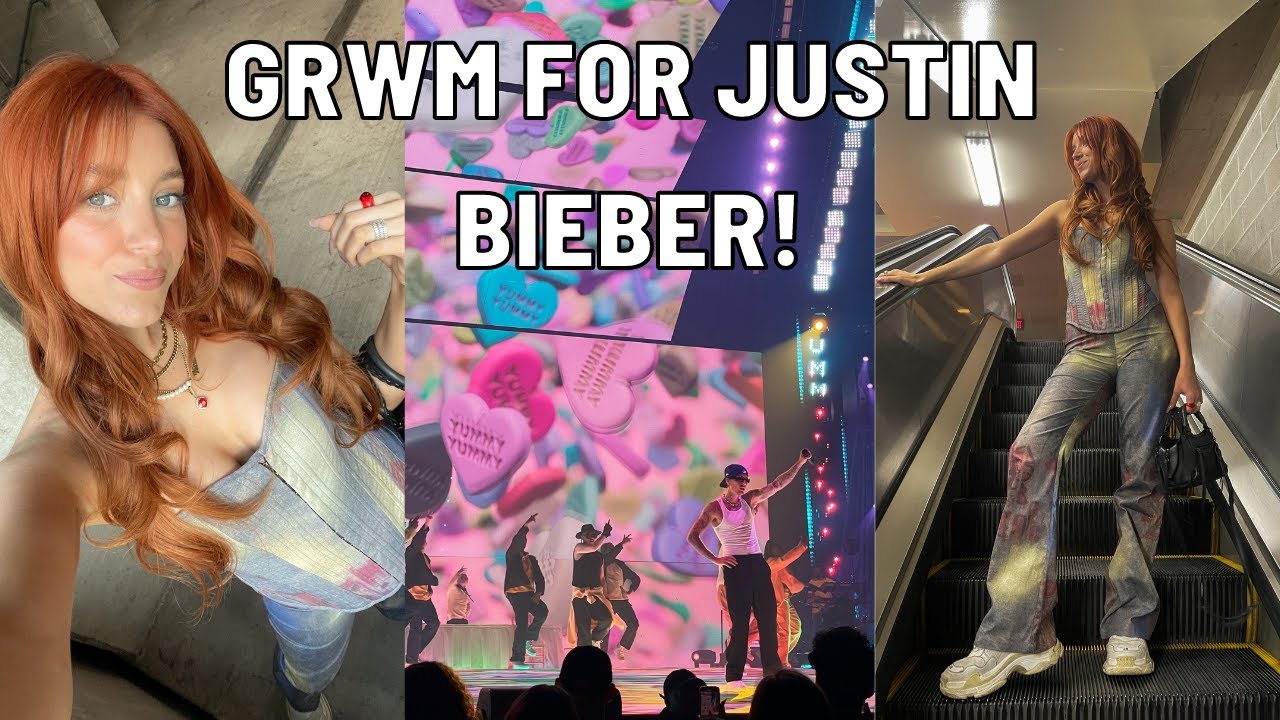 get ready with me for the Justin Bieber concert!  Keaton Milburn