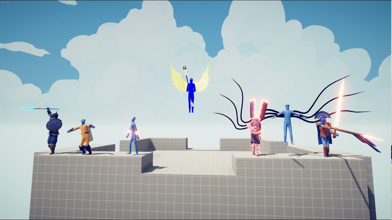 🔥 SUPER SUMMONER DEFENDS THE TOWER vs UNITS Totally Accurate Battle Simulator TABS 🔥