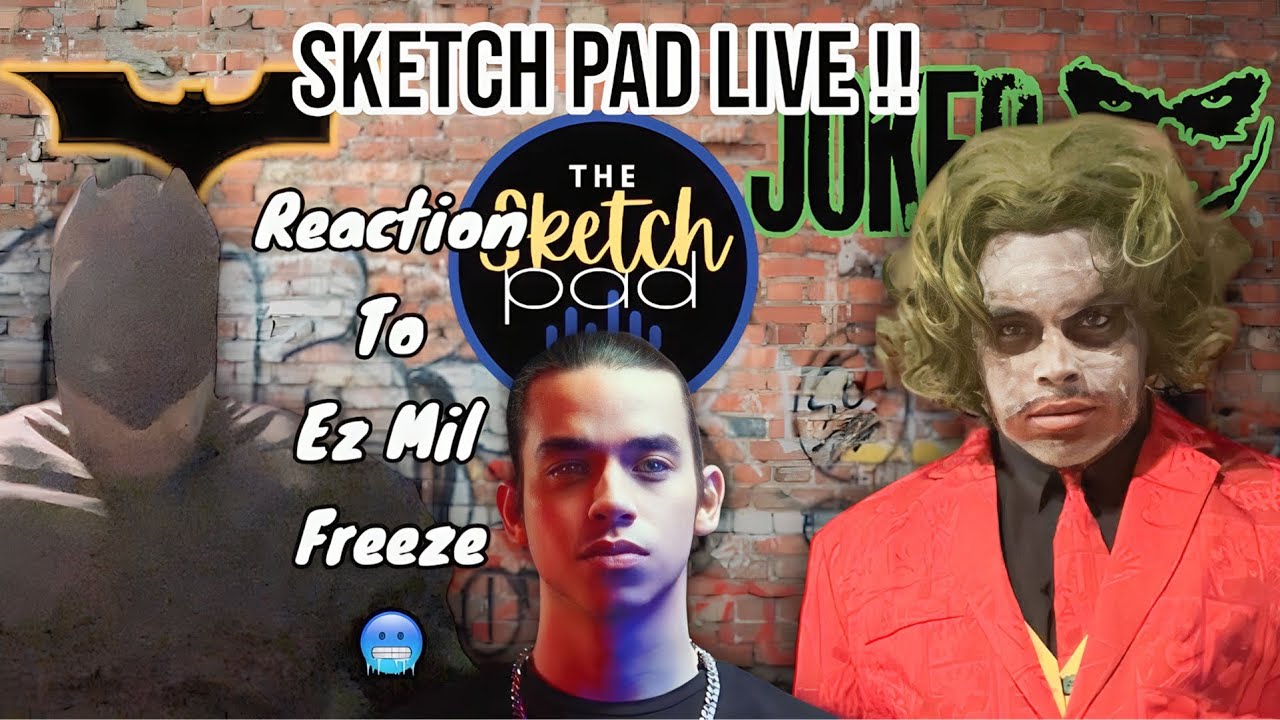 Reaction To ​⁠@ezmil27 Ez Mil Freeze | One of the coolest reactions 🥶by Batman & The Joker.