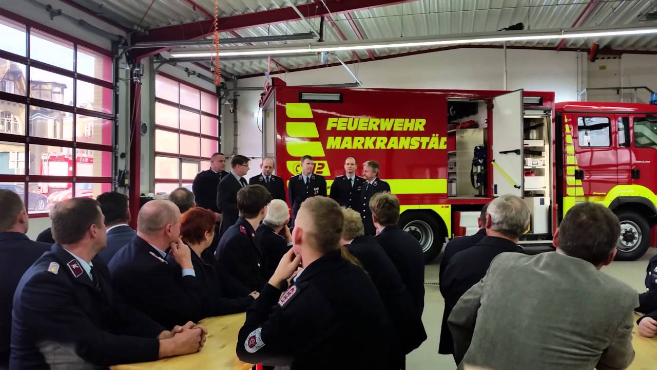 Freiwillige Feuerwehr Markranst&auml;dt - Berufung Wehrleiter