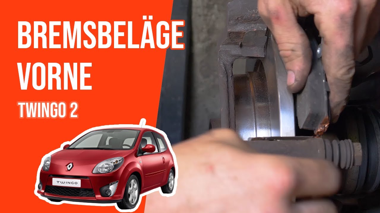 Wie Twingo 2 Bremsbeläge vorne wechseln 🚗