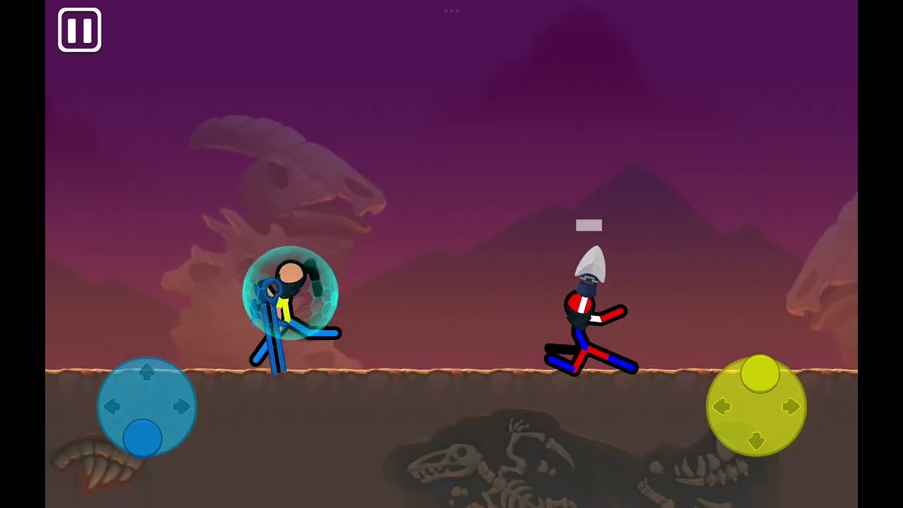 Nembak si rapa gakena kena | superme duels stickman 
