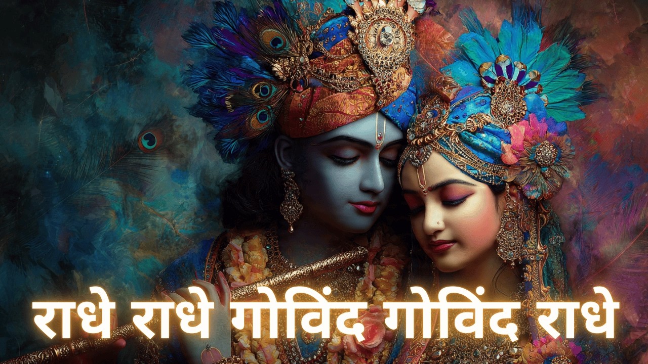 राधे राधे गोविंद राधे | Radhe Radhe Govind Govind Radhe 🙏|  Divine Naam Jap | Full Bhajan