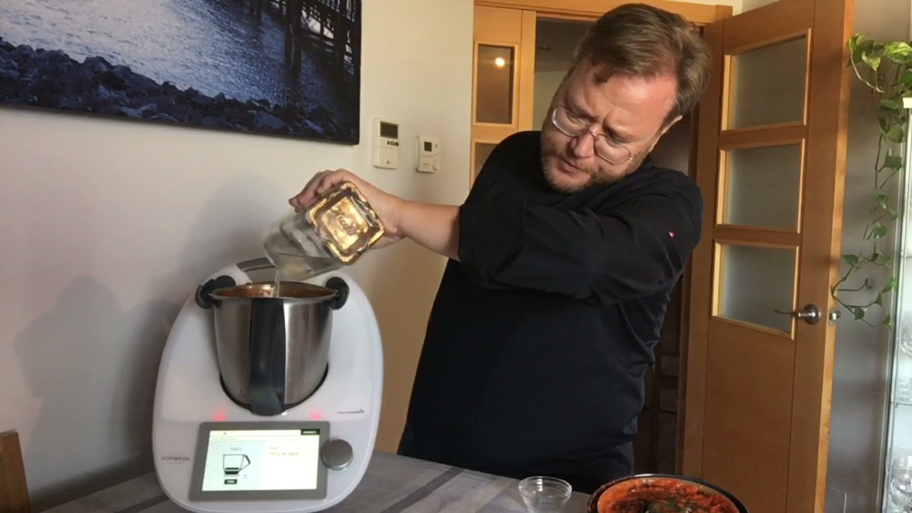 Sopa de Tomate con Thermomix y José Ángel