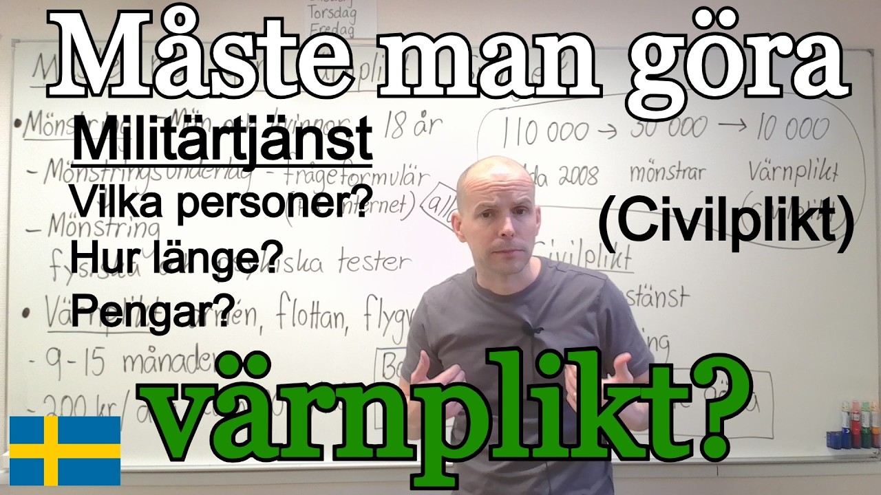 Värnplikt (Måste man göra det?) SFI