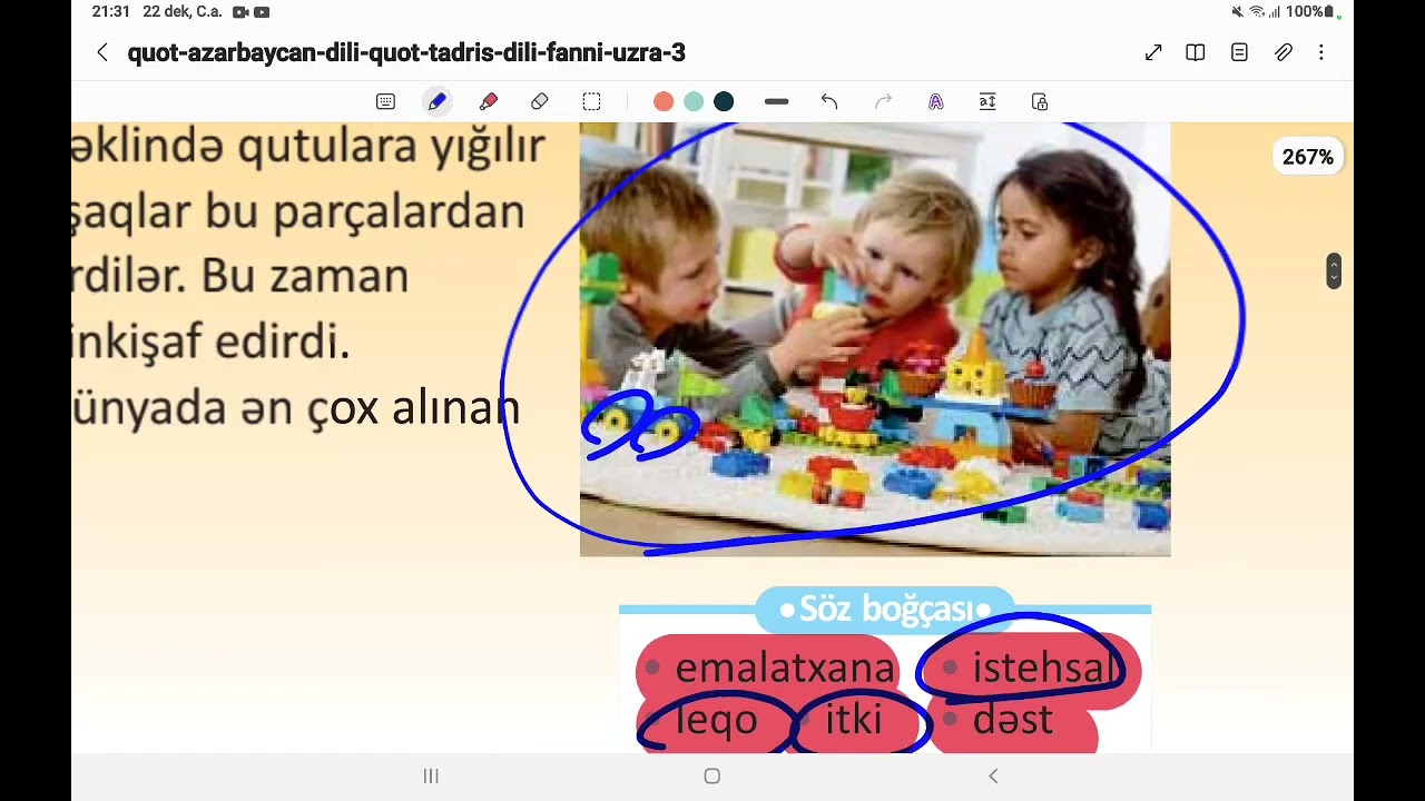 3-cü sinif. Azərbaycan dili. 2-ci hissə. Səh: 22, 23, 24, 25