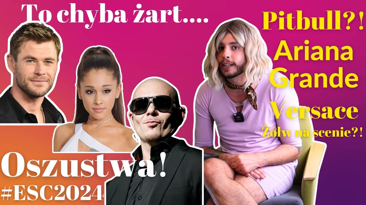 EurowizjaNJUS: Drugi półfinał: Kicz, plastik, tandeta | Polacy przejmują Eurowizję | Pitbull, Ariana