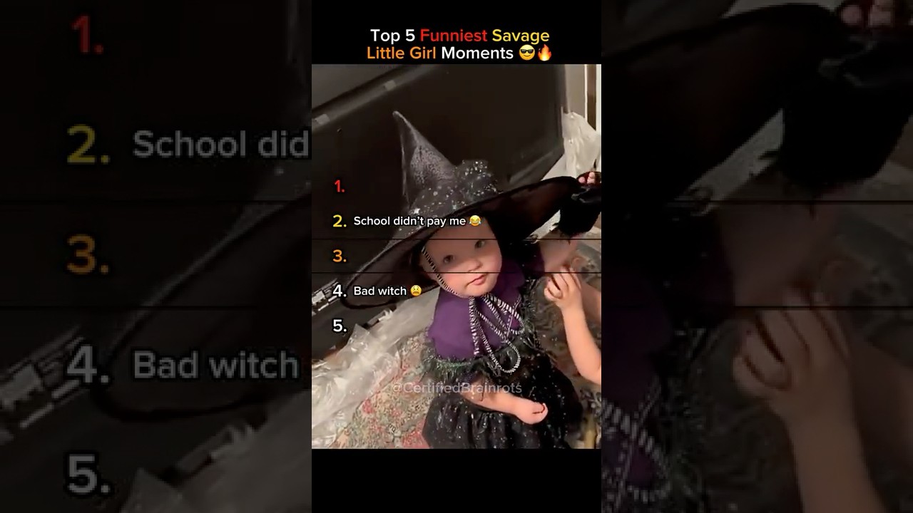 Top 5 Funniest Savage Little Girl Moments (Adults Got Speechless!) 😂🔥