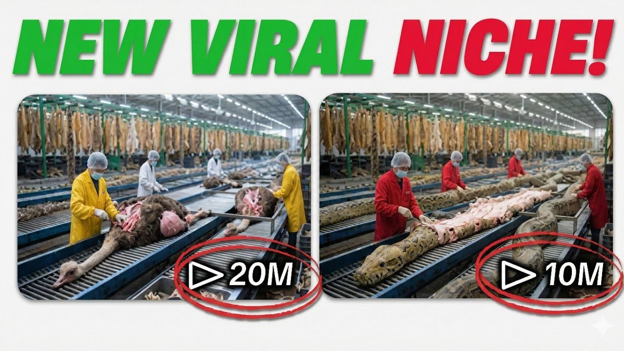 How to Make Viral Factory Process Videos with Free AI Tools  