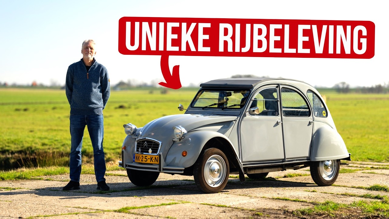 Peter kocht de 2CV die hij vroeger als Dinky Toy had