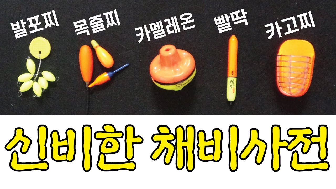 벵에돔 낚시 5가지 채비 / 발포찌, 목줄찌, 카멜레온찌, 빨딱찌, 카고찌 / 입질의 순간