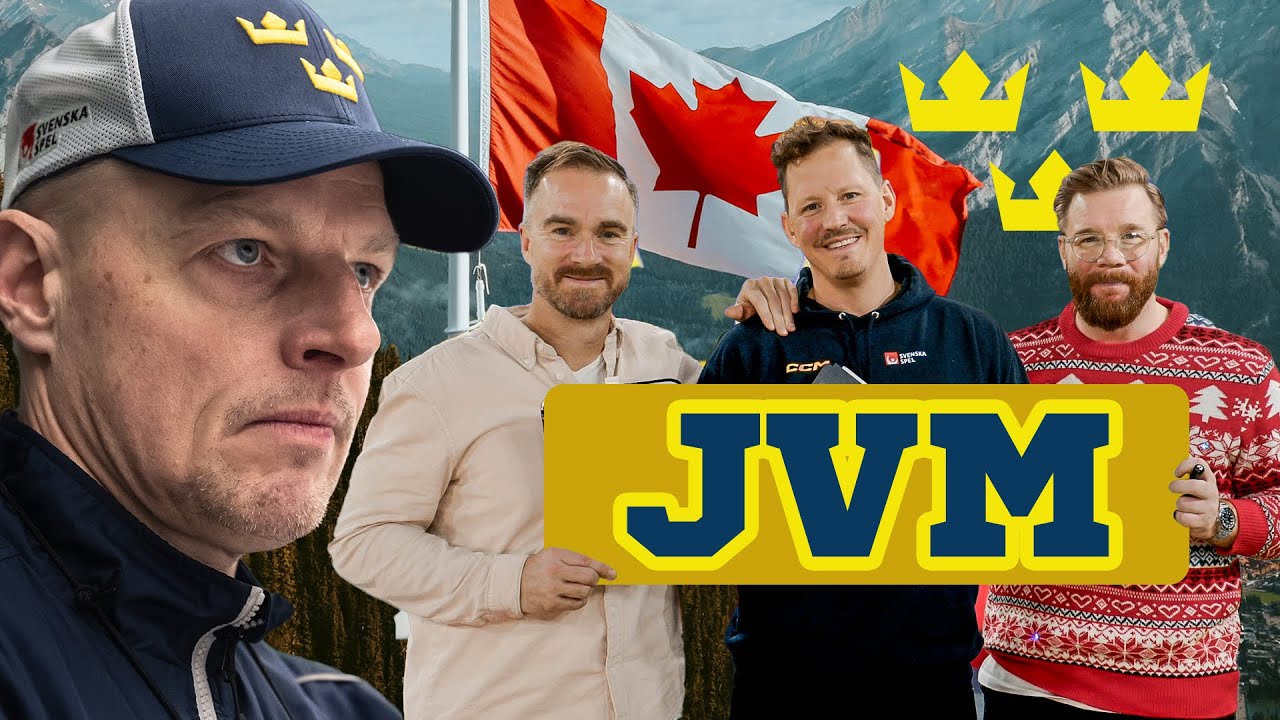Uppsnack inför JVM med förbundskapten Hävelid!