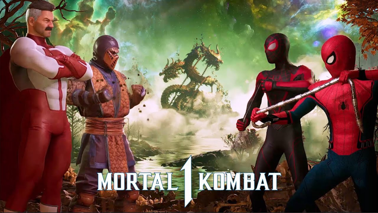 Omni-Man Vs Spiderman | MK1 Gameplay