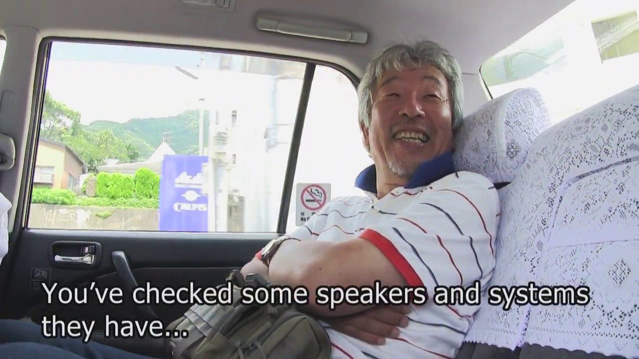 [Old Vid] KRS (JBL) 4343 special speakers made by KENRICK SOUND delivered to Mr. Yamasaki, July 2013