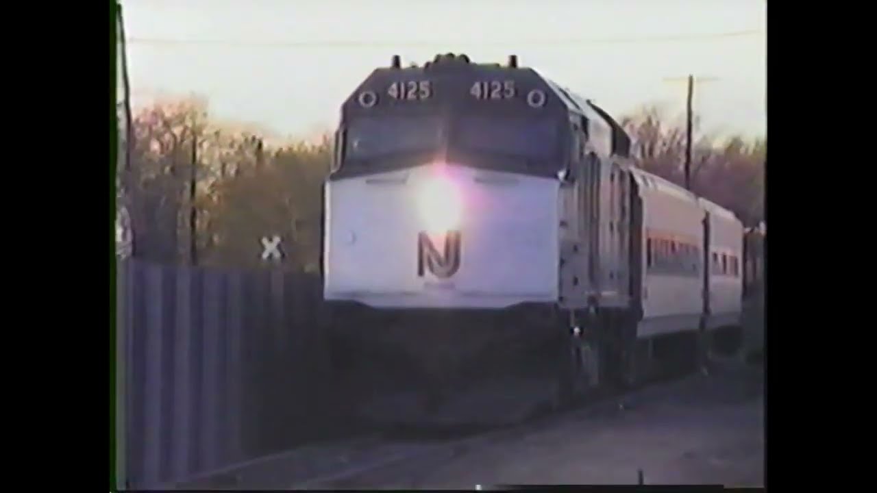 New Jersey Transit, Long Branch, NJ - April 1986