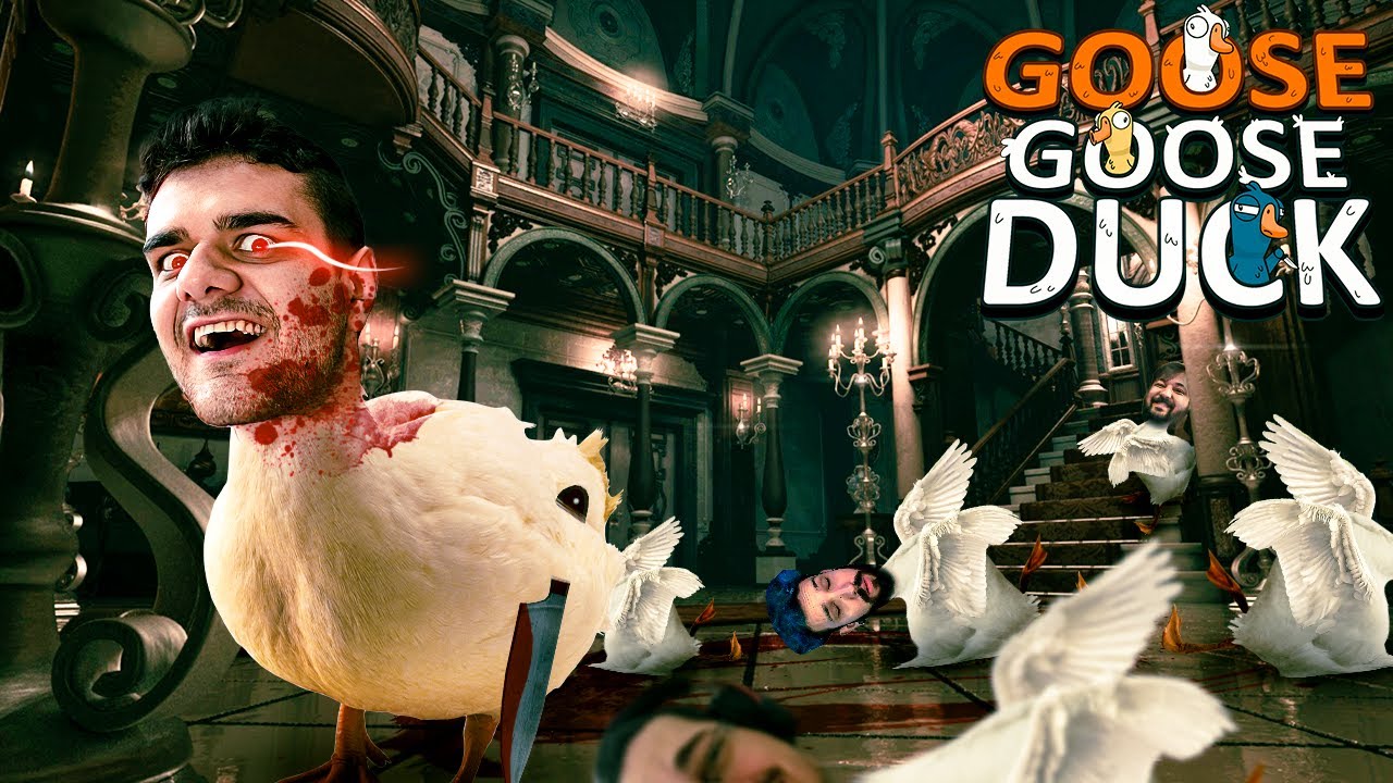 EU CAUSEI A MAIOR CHACINA DO GOOSE GOOSE DUCK! - c/ Core, MrGuinas, Gabs e + Gameplays Engraçadas