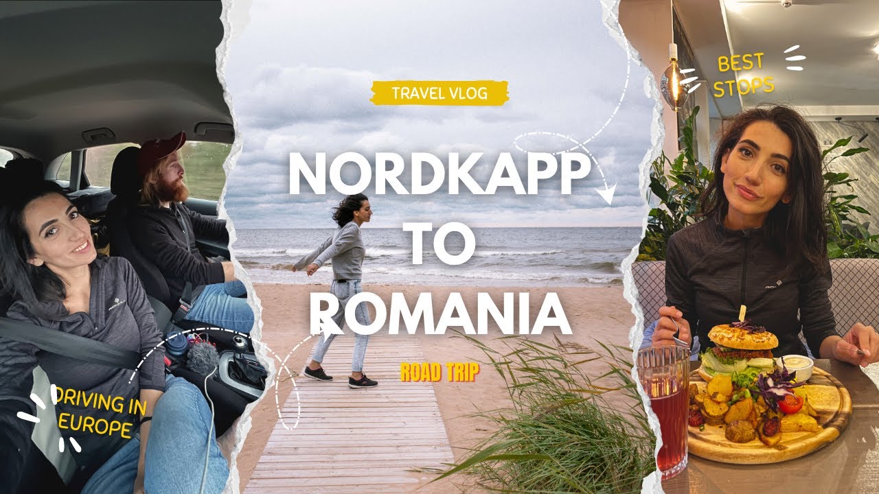 Driving from Nordkapp to Romania – 4,000+ km Across Europe! (Helsinki, Tallinn, Riga)