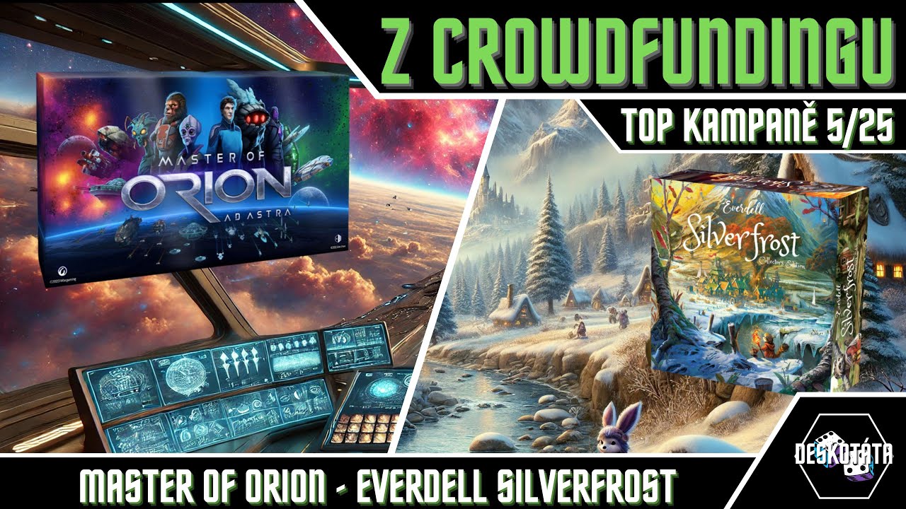 Master of Orion, Everdell Silverfrost | TOP Kampaně 5/25 | Z CROWDFUNDINGU