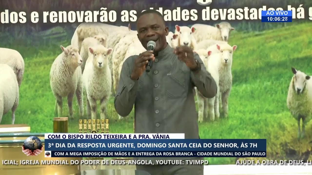 Bispo Rildo Teixeira AO VIVO