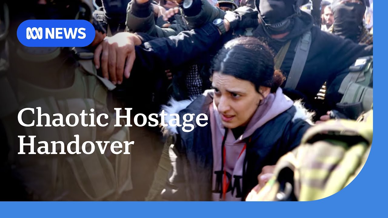 Israel criticises chaotic hostage release in Gaza | ABC News