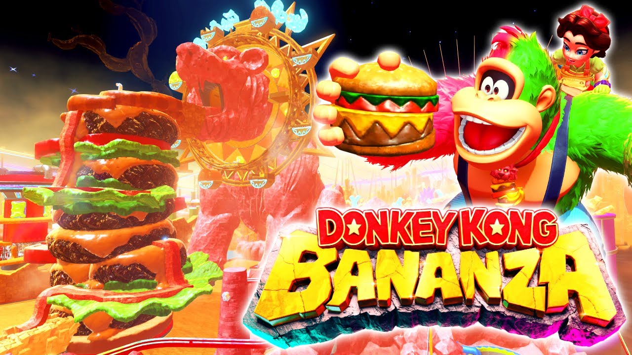Donkey Kong Bananza - Part 15: Feast Layer - No Damage 100% Walkthrough