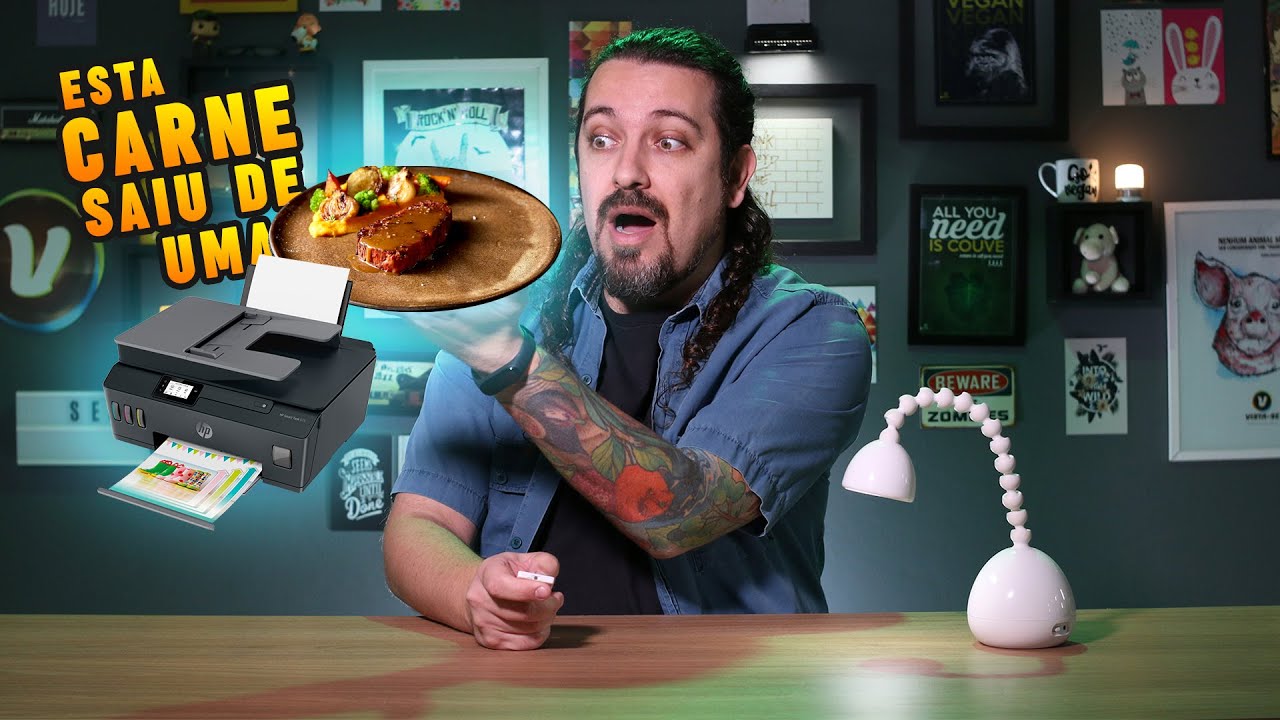 Carne 3D vegana já tem data para chegar ao supermercado