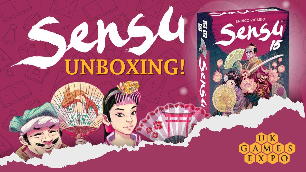Sensu Unboxing | A Fast, Strategic Card Game Inspired by Japanese Fans