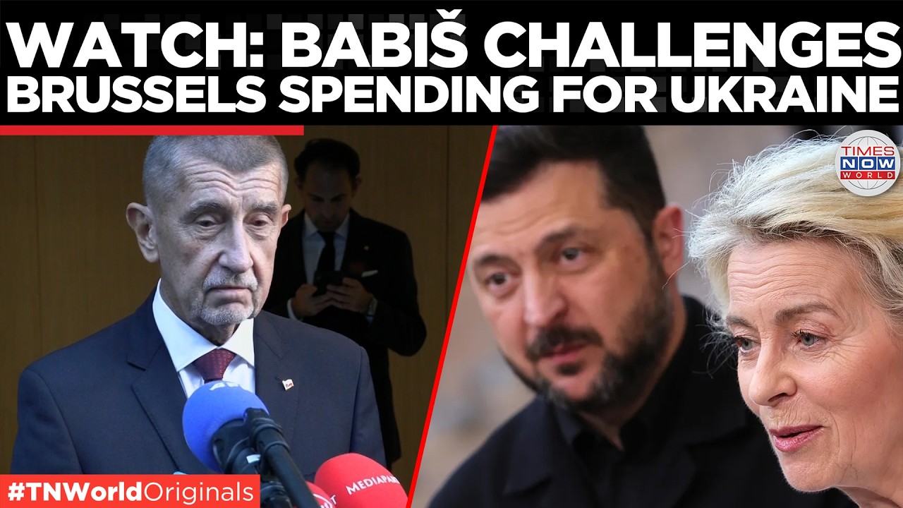 EU SPENDING EXPOSED? Babi&scaron; Questions EU Costs and Three-Parliament System  | Times Now World