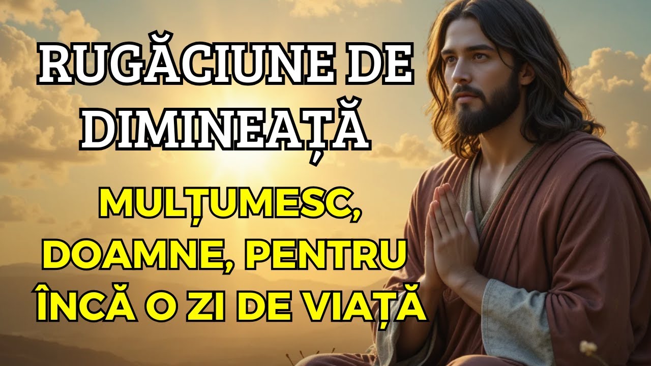 ORAȚIA DIMINEȚII PUTERNICE – Niciun Rău Nu Te Va Atinge | Protecție și Pace Divină