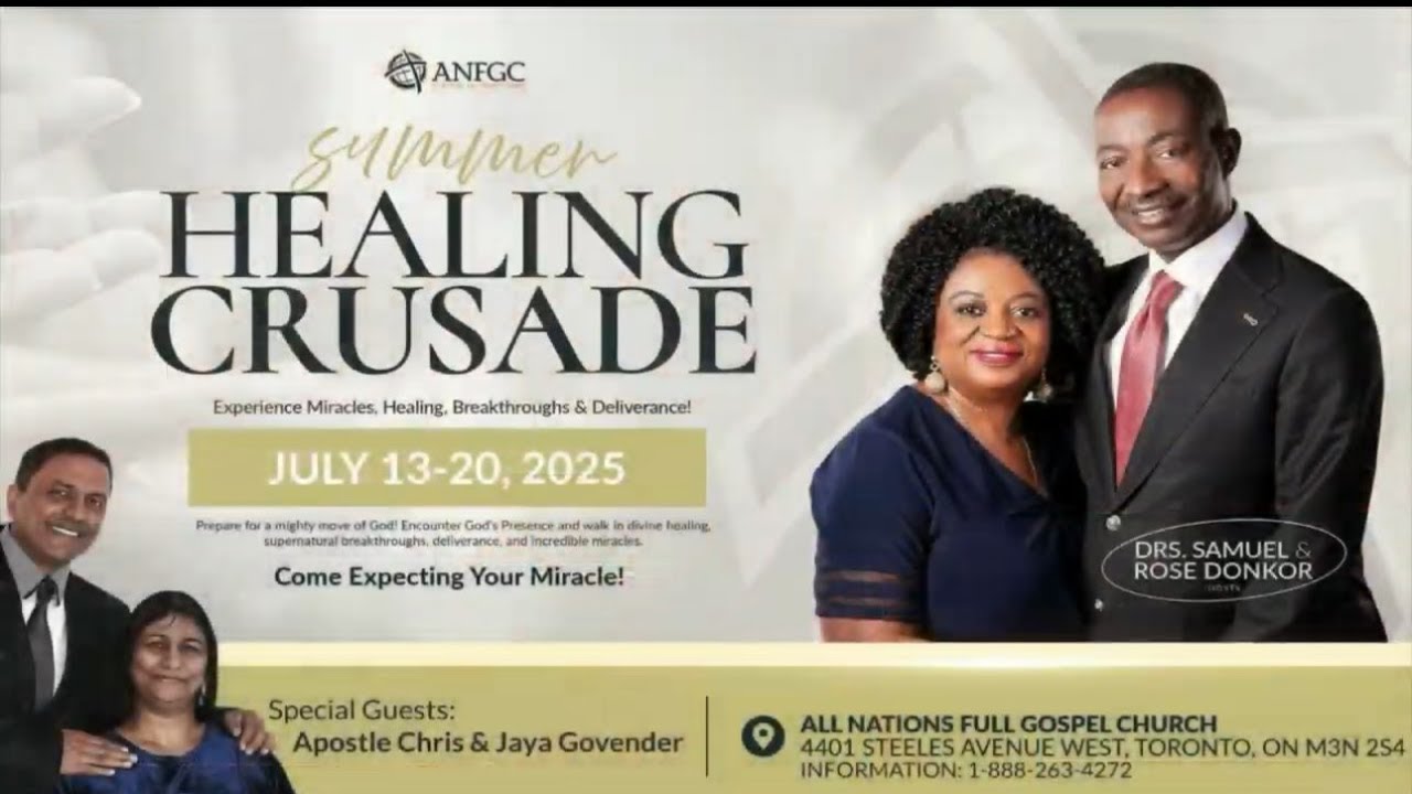 Dr. Samuel Donkor & Apostle Chris Govender Summer Healing Crusade | Day 2 July 14