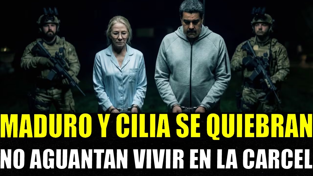 🔵ULTIMA HORA!!!🔵MADURO Y CILIA SE QUIEBRAN  *  NO AGUANTAN VIVIR EN LA CARCEL!!!