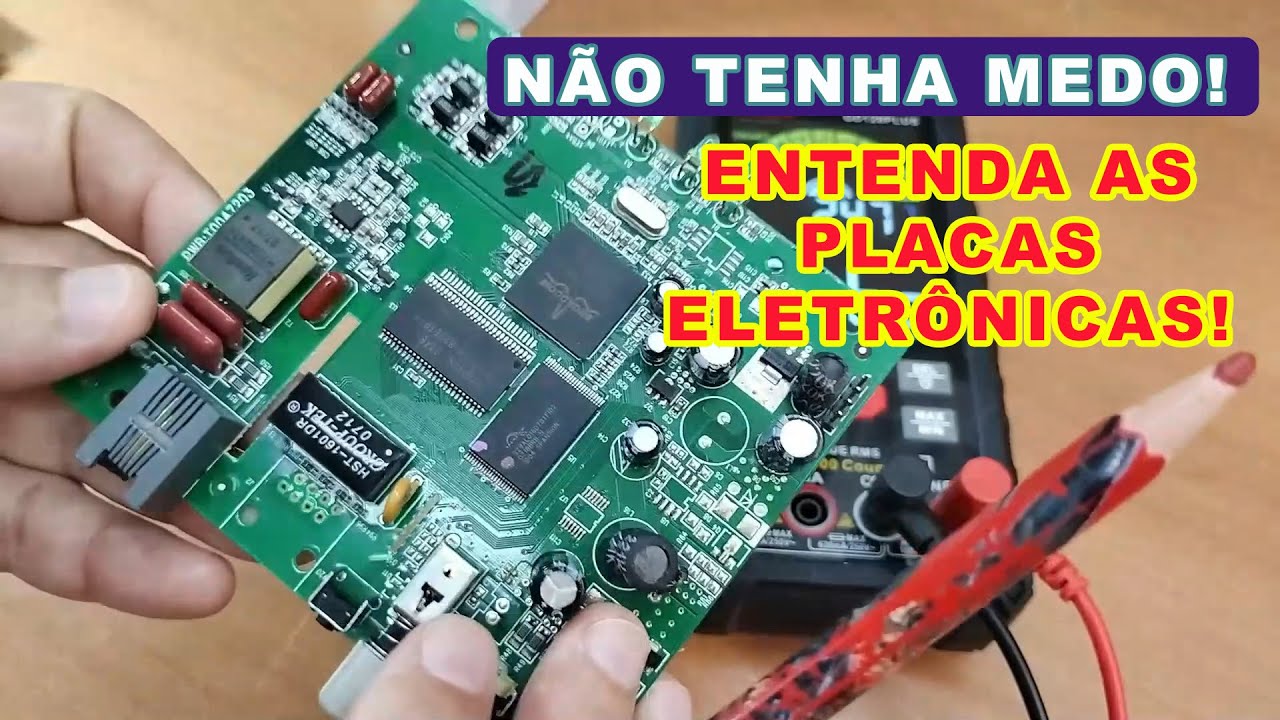 Nã tenha medo! Passo a passo para analisar componentes SMD na placa eletrônica!