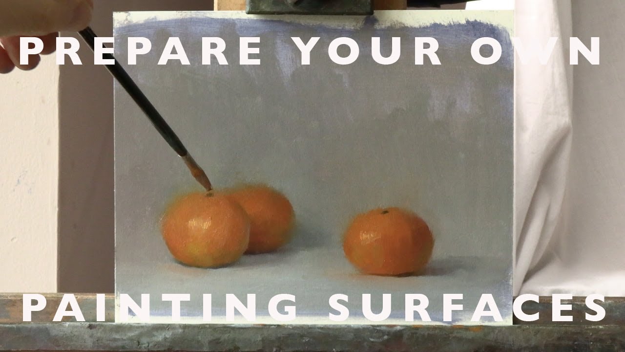 Prepare Your Own CHEAP Canvas Oil Painting