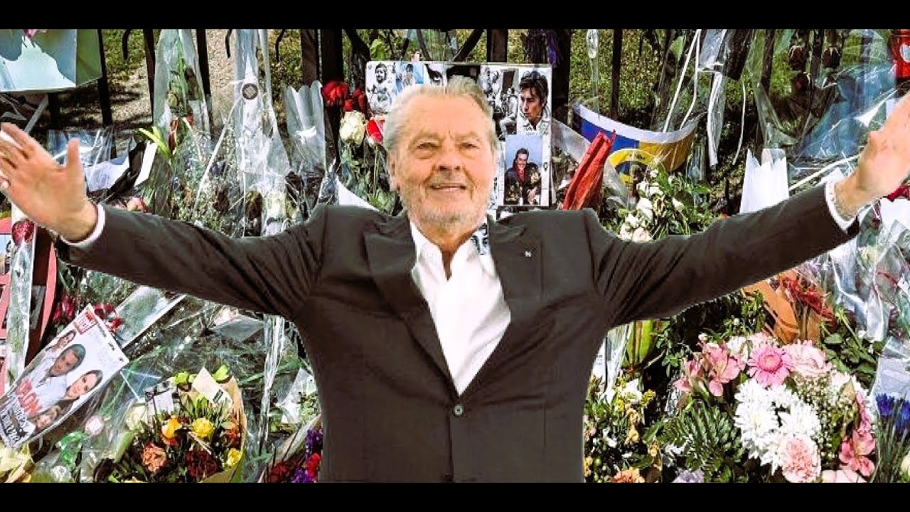 АЛЕН ДЕЛОН  НАВЕЧНО С ЛЮДЬМИ/СТРАДАНИЯ ПОСЛЕДНИХ ДНЕЙ СМЕРТЬ ПОХОРОНЫ ЧУДО НА ПОХОРОНАХ/ ALAIN DELON
