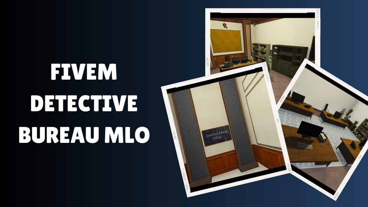 Explore the Ultimate FiveM Detective Bureau MLO for Immersive Roleplay