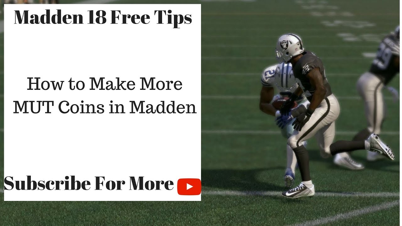 Madden 18 Tips - How to Make More Mut Coins in Madden 18