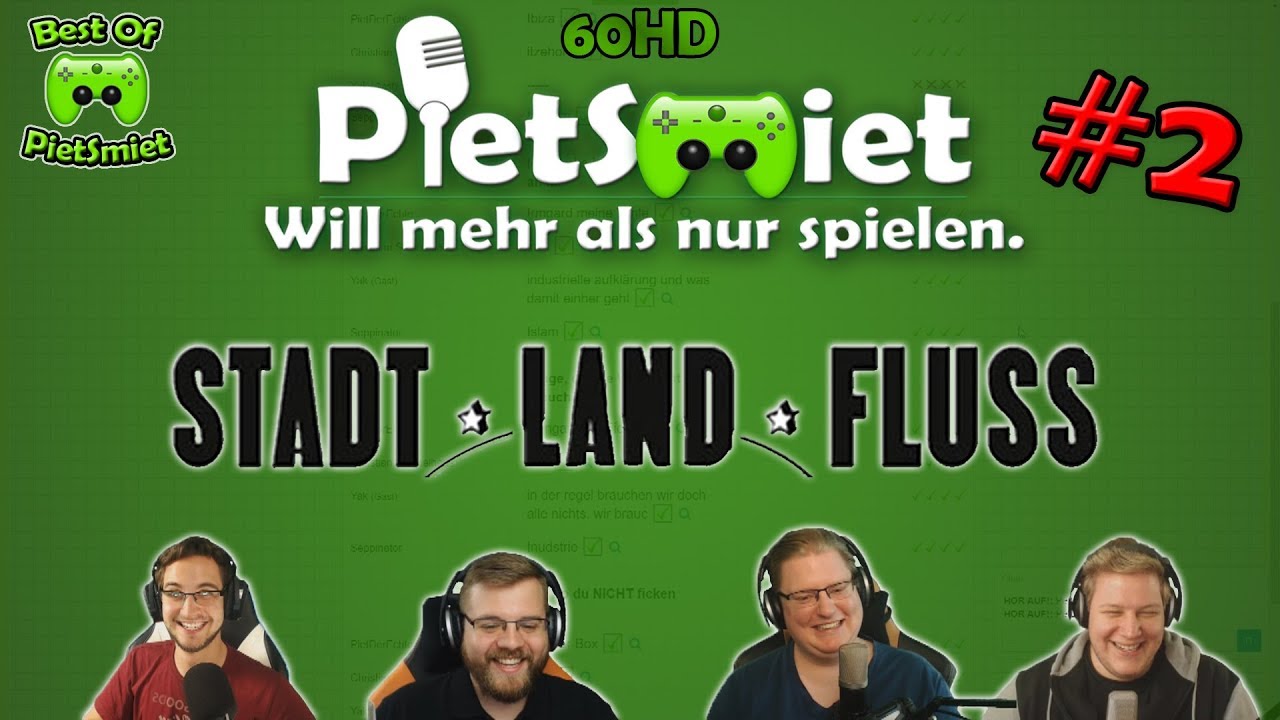 Best Of PietSmiet 🎮 Stadt Land Fluss #2