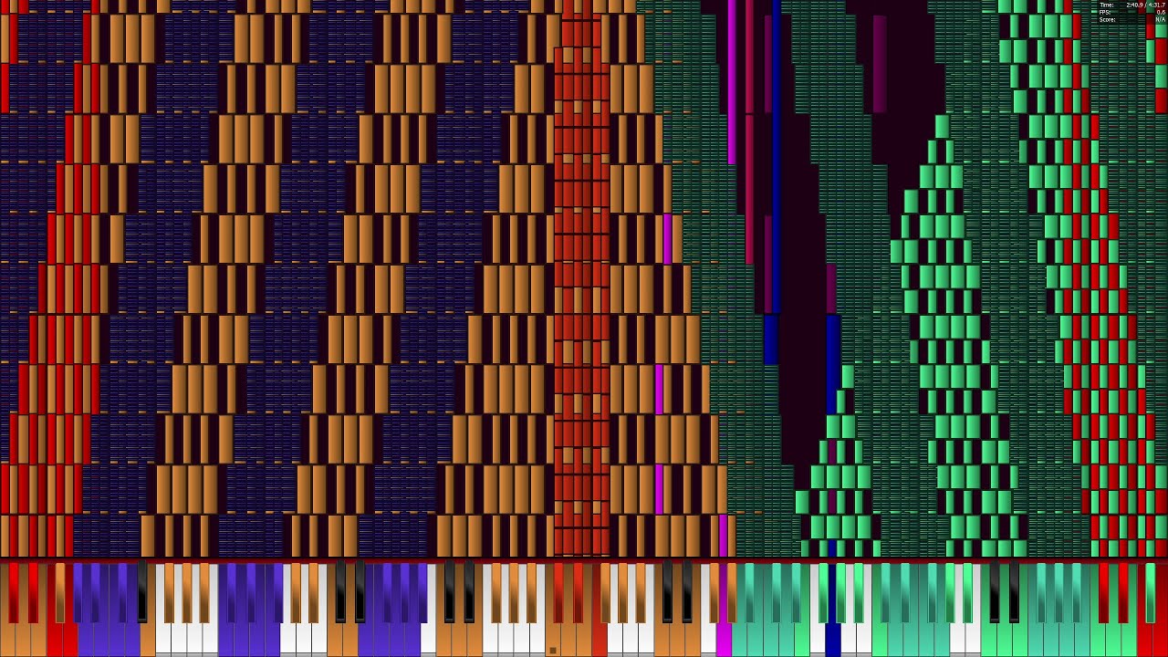 [Black MIDI] Fall Apart - 43.07M (i7-13700KF Legit Run)