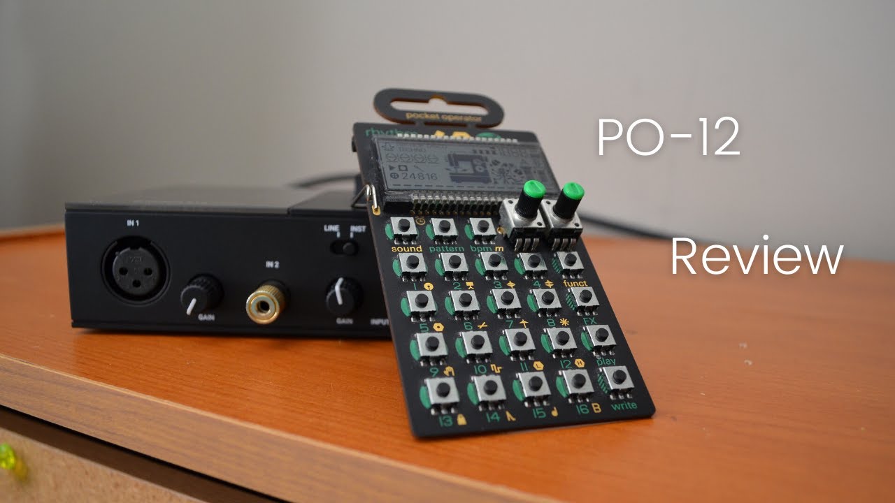 PO-12 Rhythm Review! | A Mini Drum Machine!