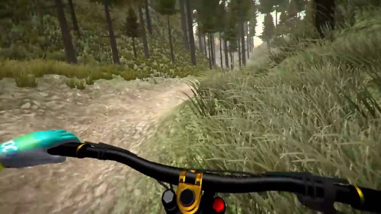ПЕРВЫЙ ВЗГЛЯД ИГРЫ MTB DOWNHILL SIMULATOR