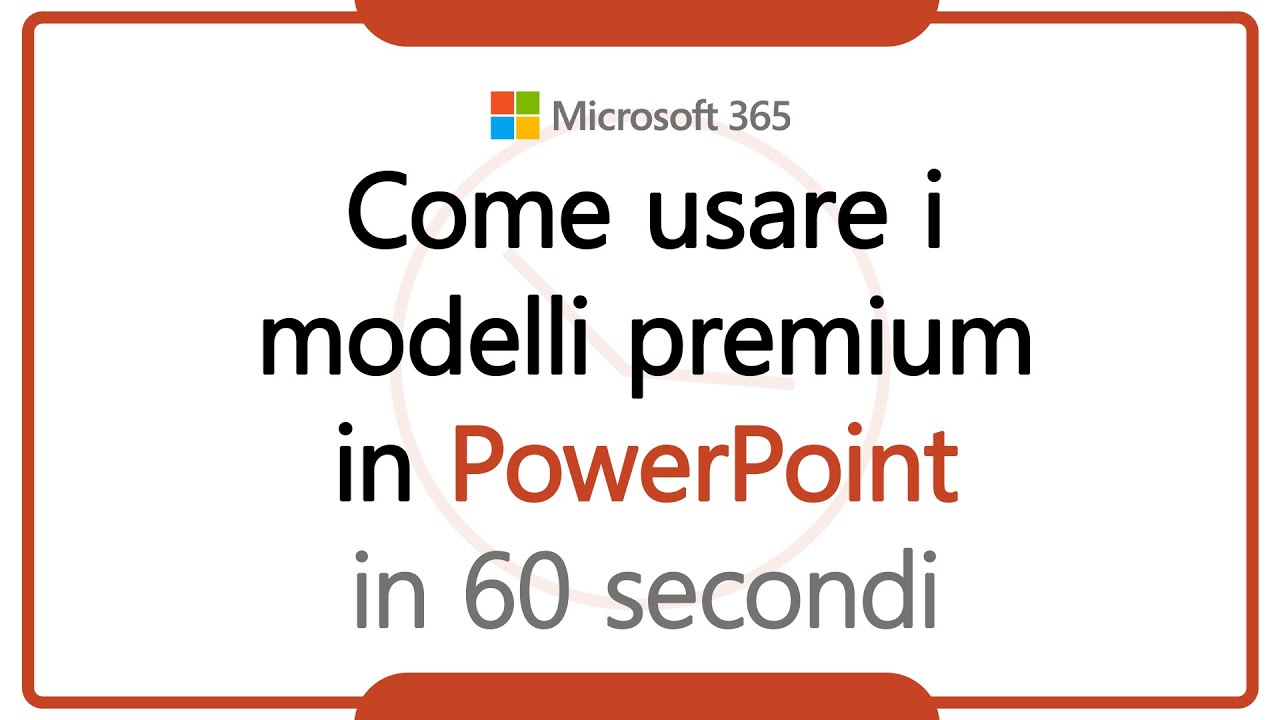Come usare i modelli premium in PowerPoint, spiegato in 60 secondi!