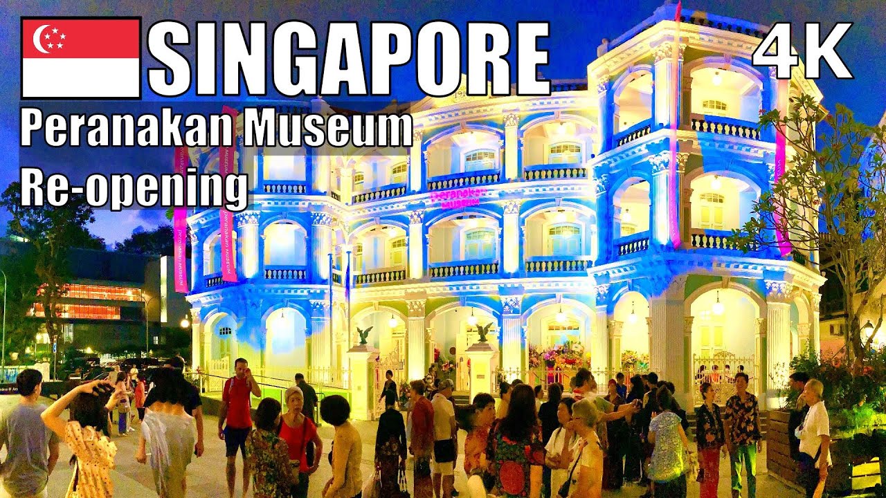 Peranakan Museum Re-opens 2023! Singapore 🇸🇬 - Virtual Walking Tour