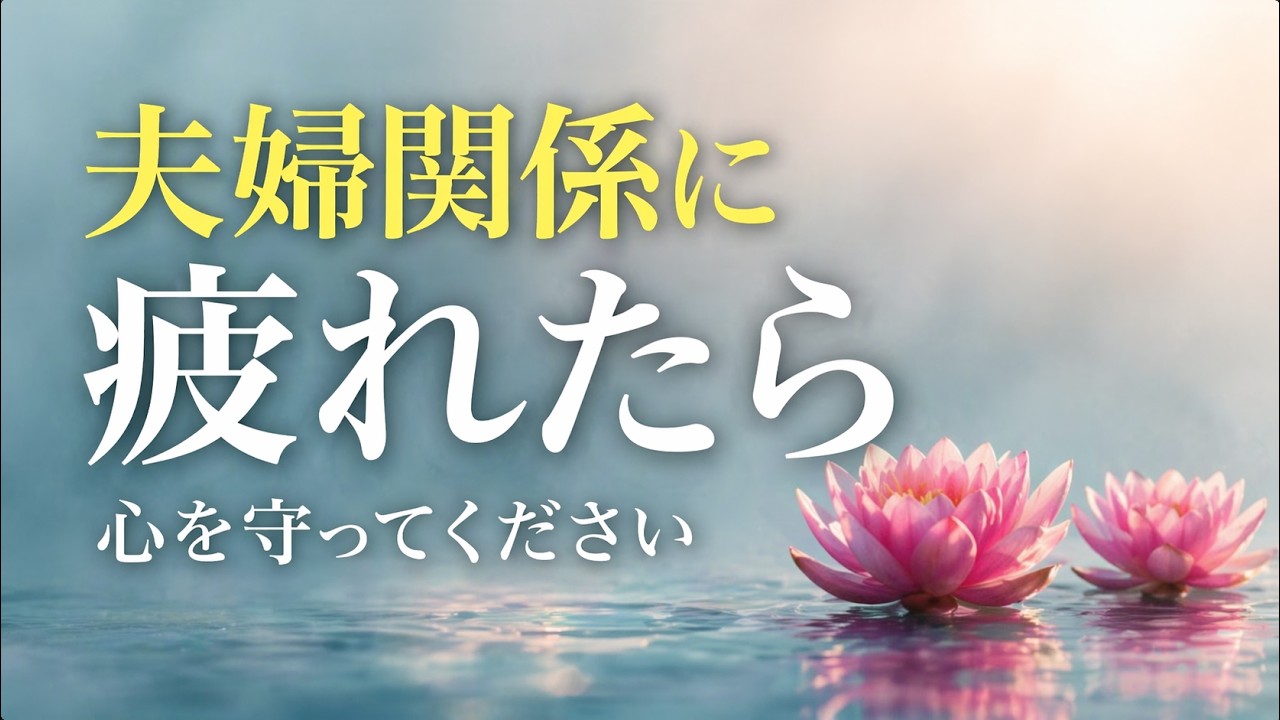 【実践】夫婦関係に疲れたあなたへ。距離を置いて気づいたこと｜仏教の教え
